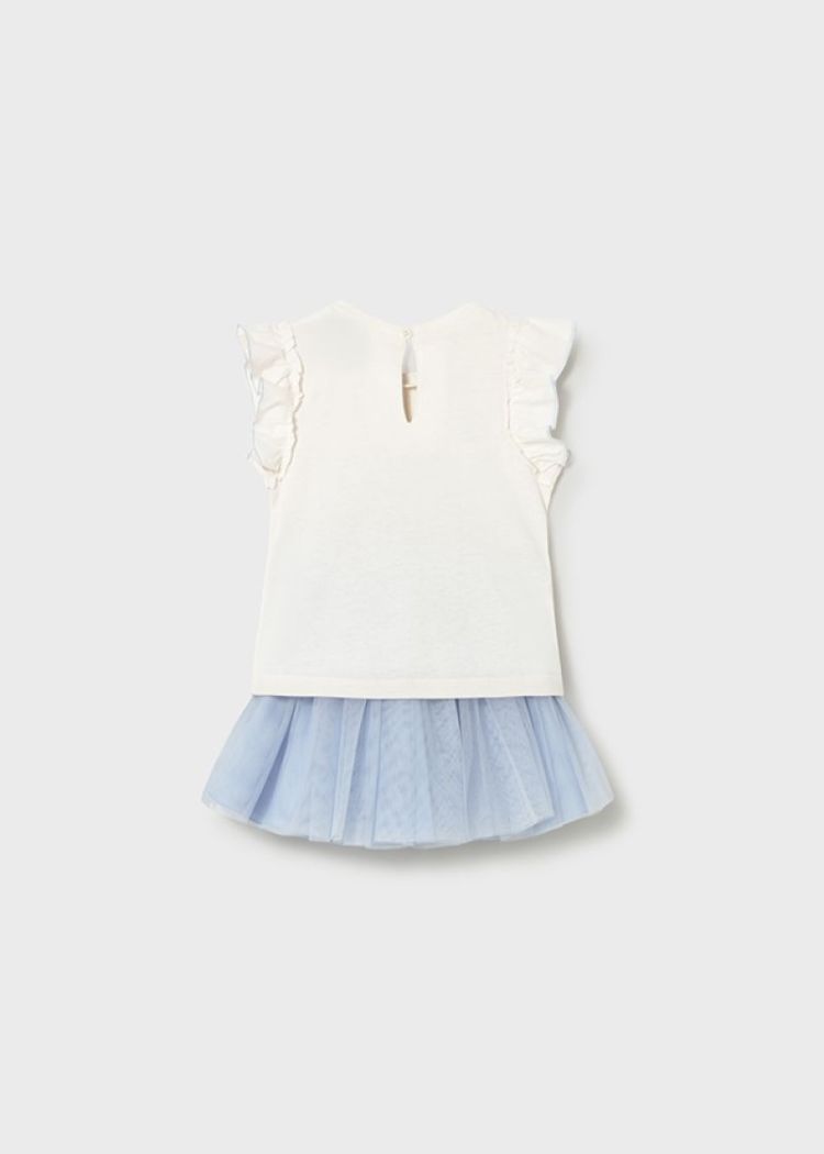 Tulle skirt set 045 Sky