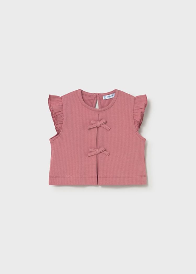 Rib knit top 030 Blush