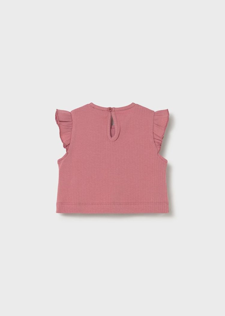 Rib knit top 030 Blush
