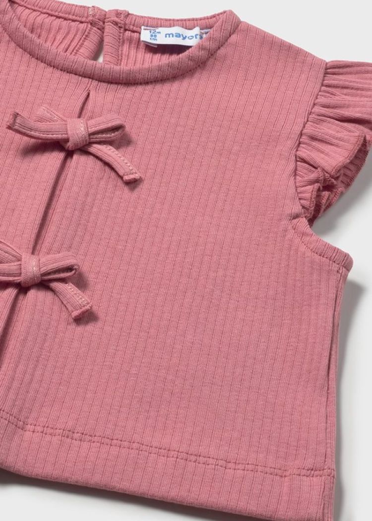Rib knit top 030 Blush
