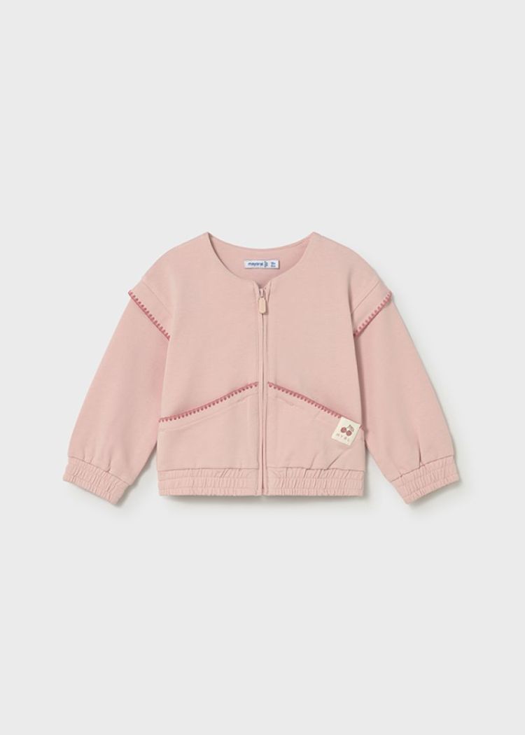 Fleece pullover 085 Peony