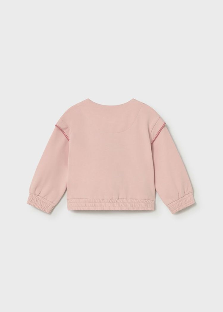 Fleece pullover 085 Peony