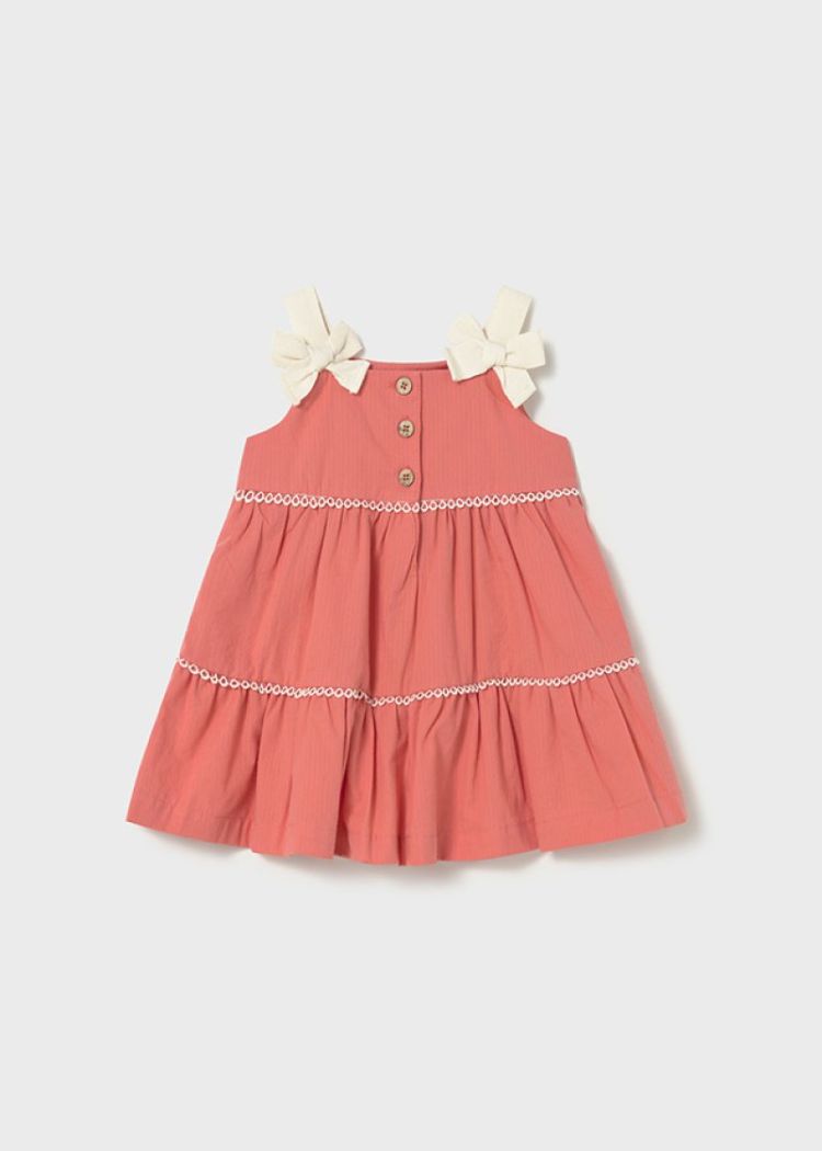 Panel dress 076 Flamingo