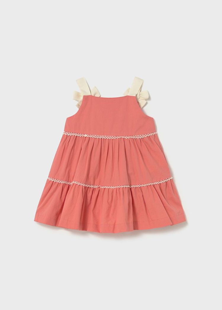 Panel dress 076 Flamingo