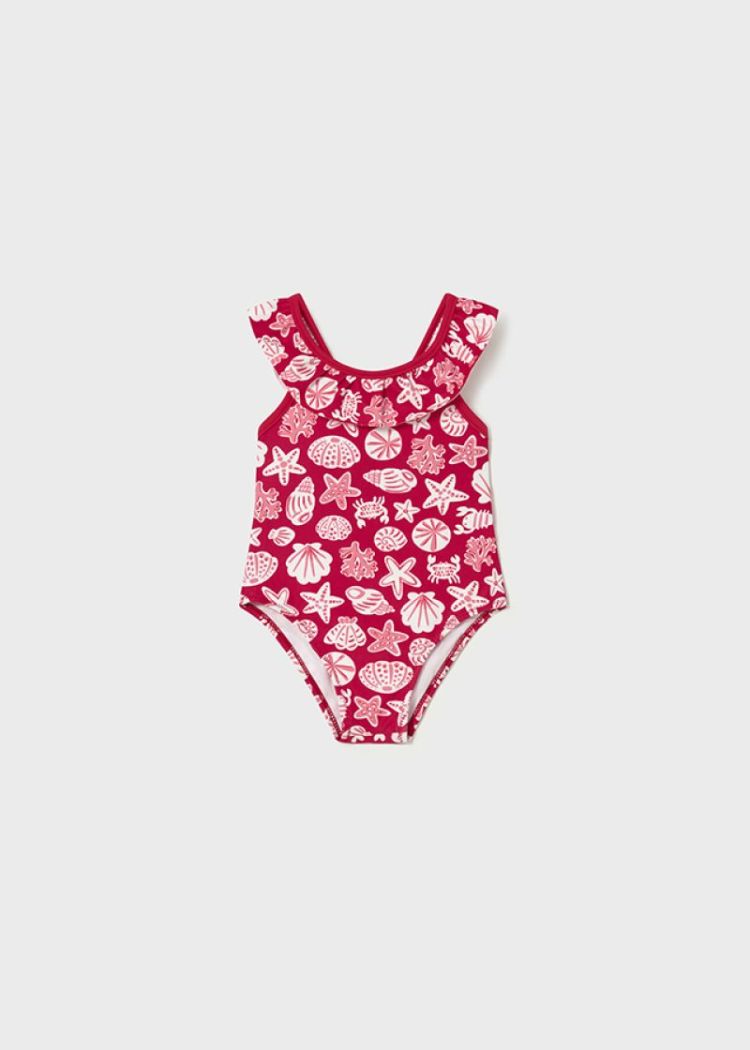 Printed swimsuit 020 Red