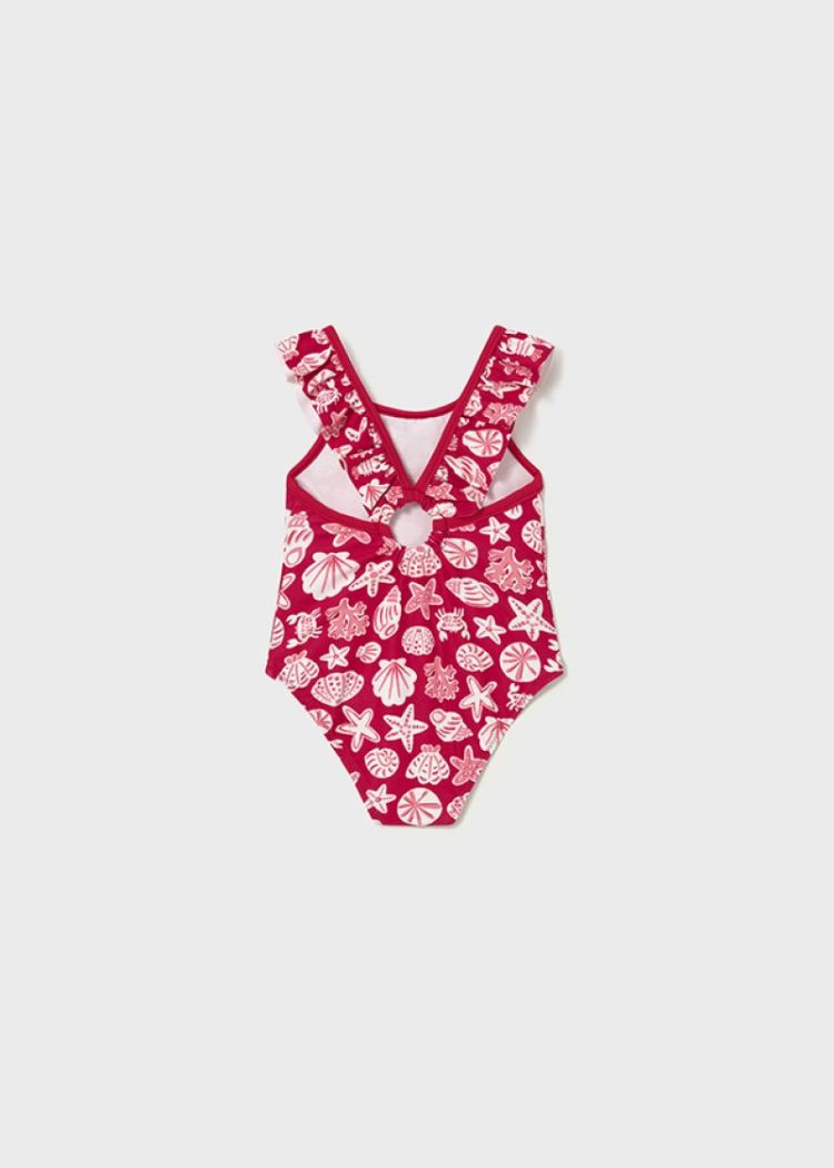 Printed swimsuit 020 Red