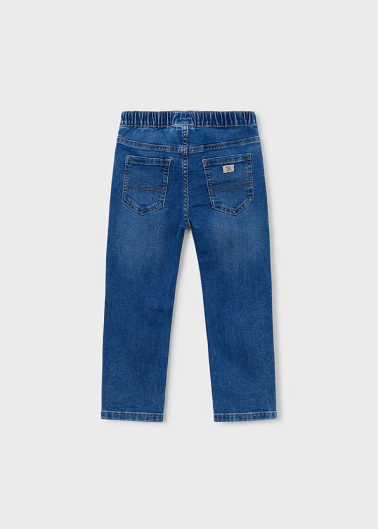 Soft denim jogger pants 027 Medium