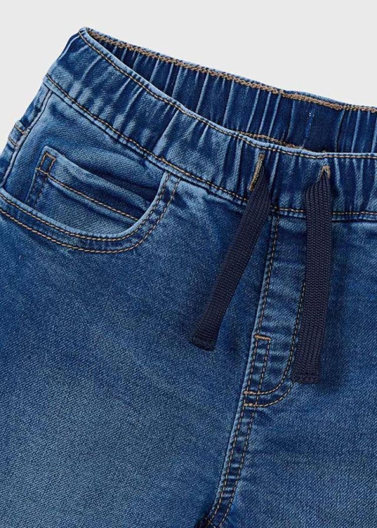 Soft denim jogger pants 027 Medium