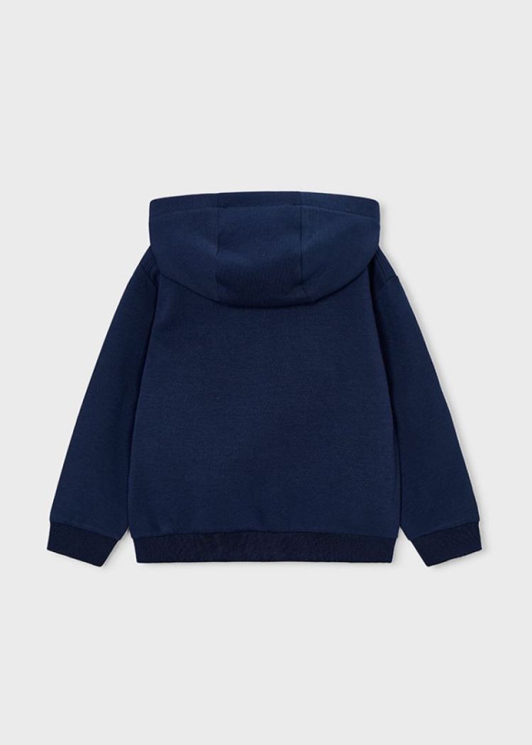 Sweatshirt with zipper 037 Navy