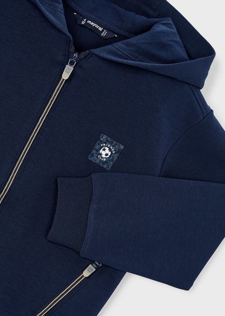 Sweatshirt with zipper 037 Navy