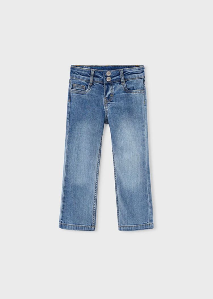 Denim flare shorts 026 Light