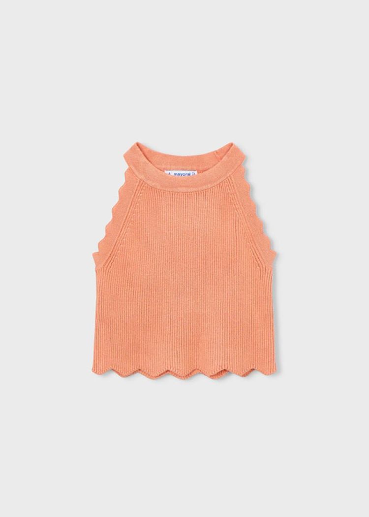 Knit top 045 Peach