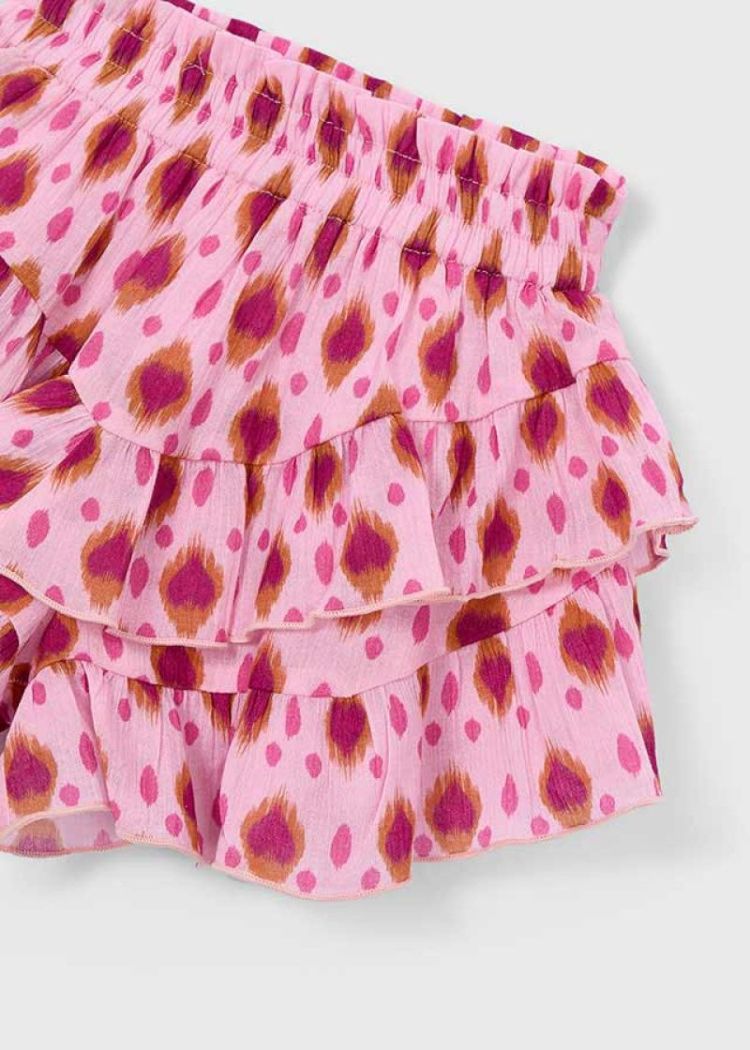 Patterned pant skirt 050 Candy