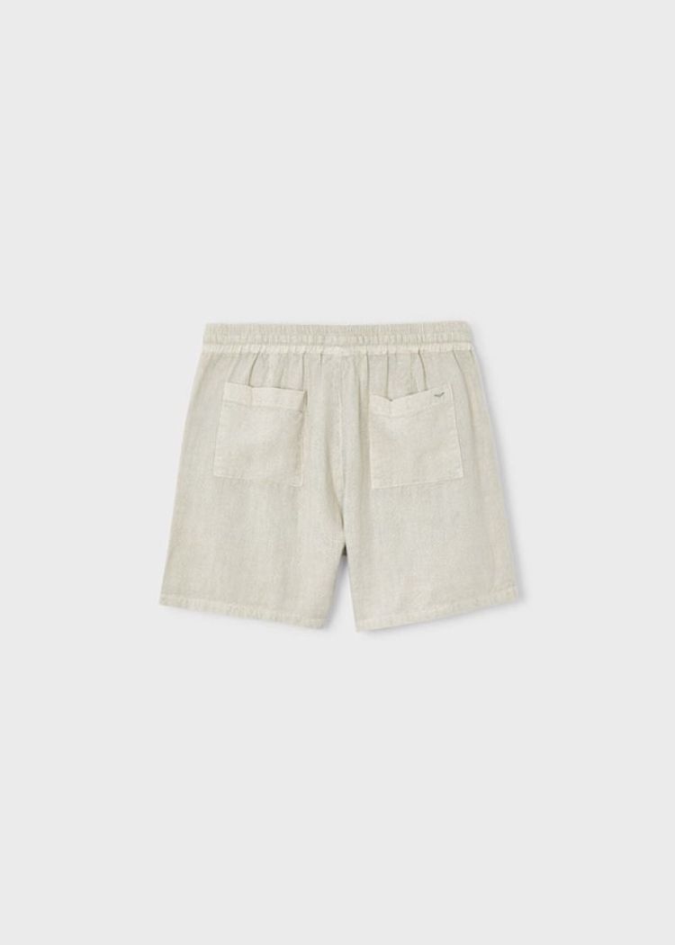 Linen bermuda 457 olive