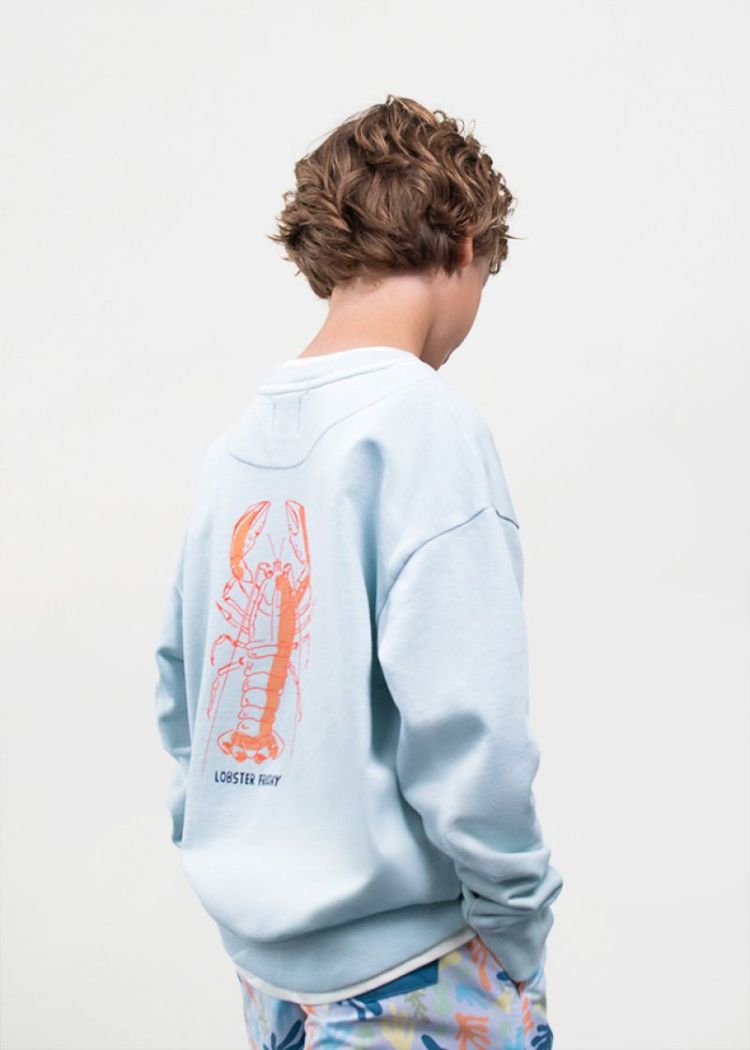 Lobster friday sweatshirt 403 Sky blue