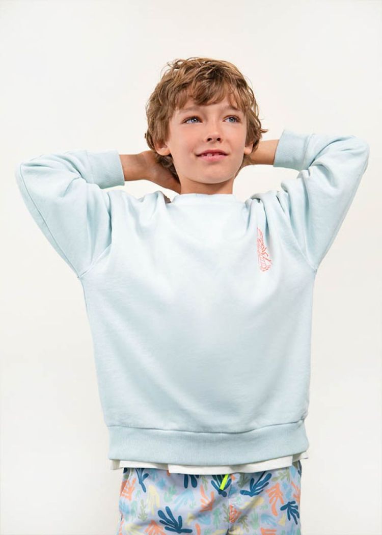Lobster friday sweatshirt 403 Sky blue