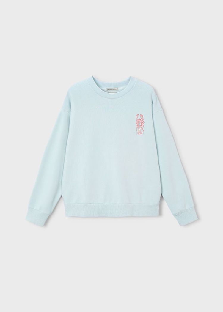 Lobster friday sweatshirt 403 Sky blue