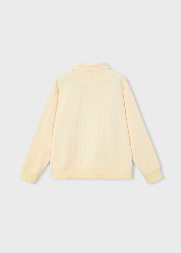 Polo collar sweatshirt 310 Butter