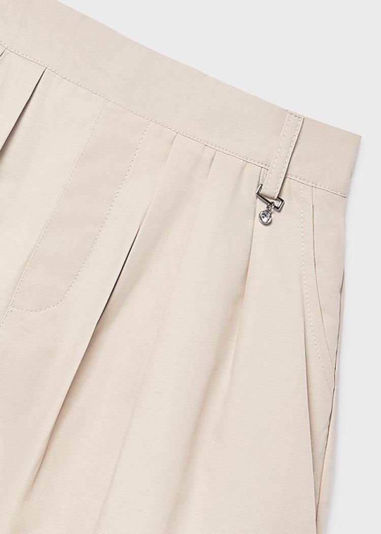 Gabardine skort 033 Sand