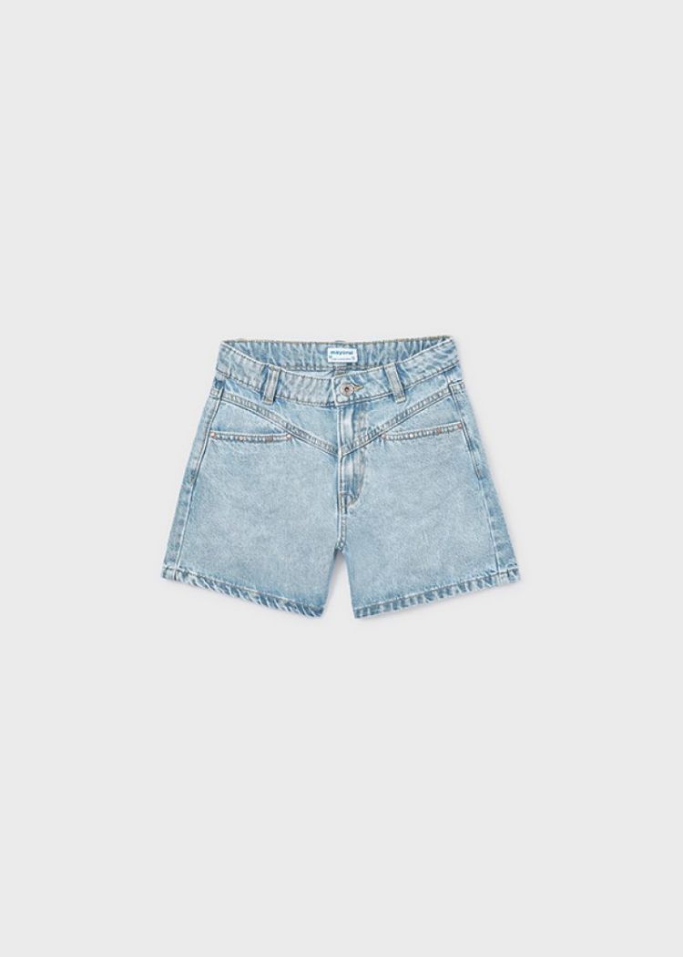 Denim shorts with rivets 059 Light