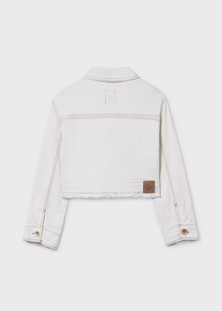 Twill jacket 094 Natural