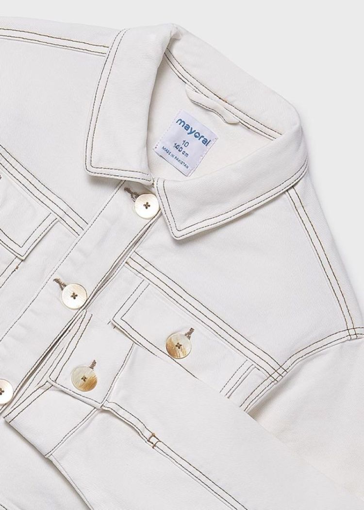 Twill jacket 094 Natural
