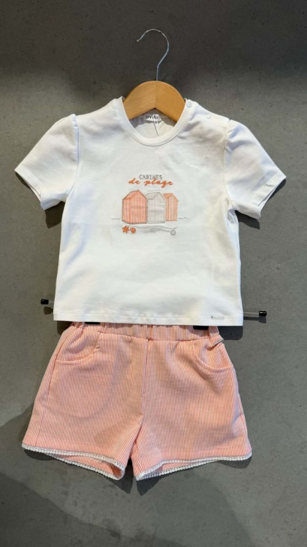 T-shirt Aerobic Off White - Ora