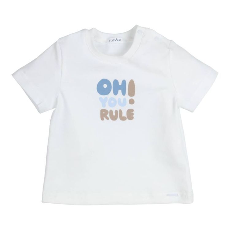 T-shirt Aerobic White - Blue