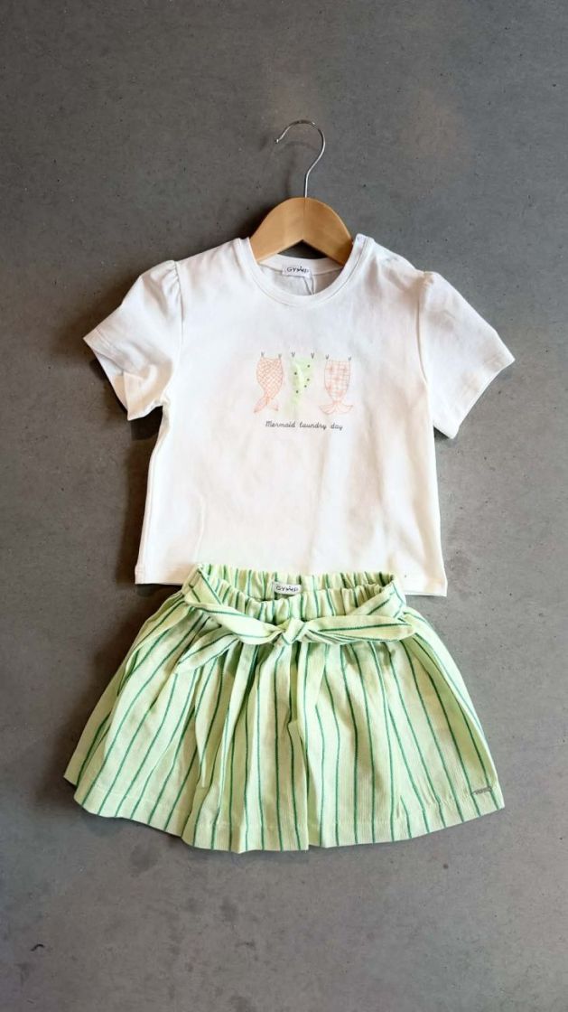 T-shirt Aerobic Off White