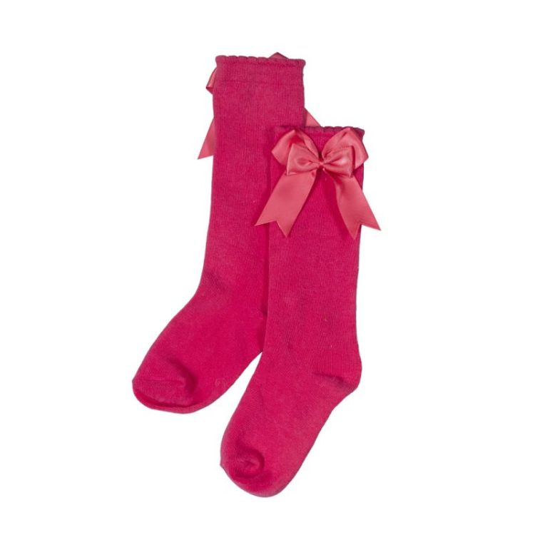 KNEE SOCKS GIRL FUCHSIA