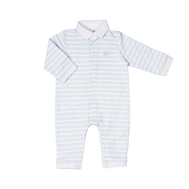 BABYGROW BARNIE STRIPES WHITE-BLUE