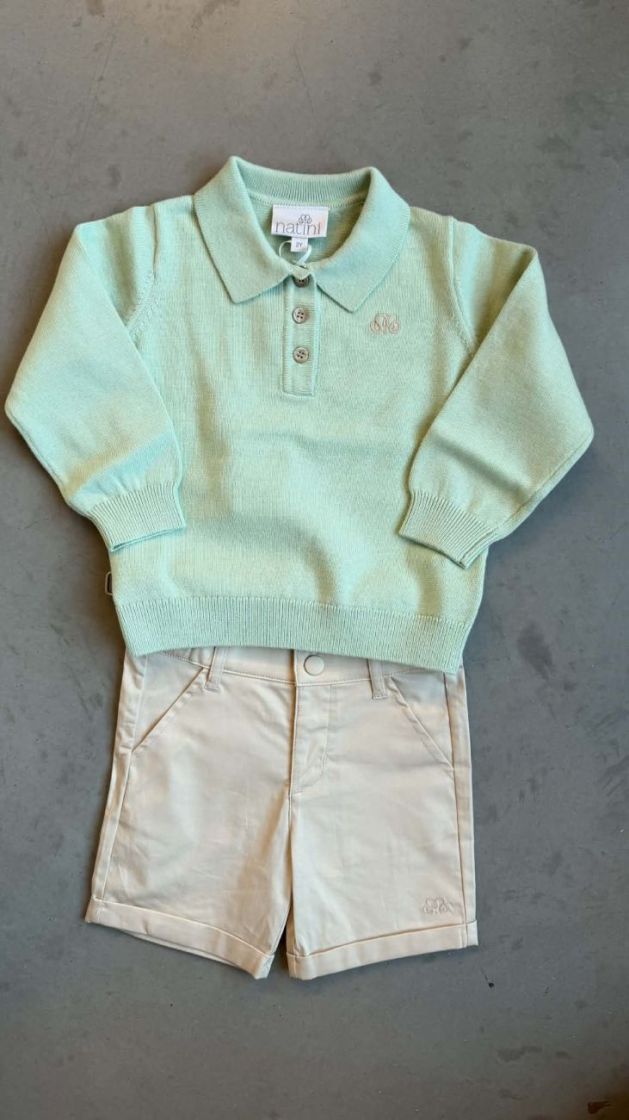 POLO TRICOT BRAD MINT