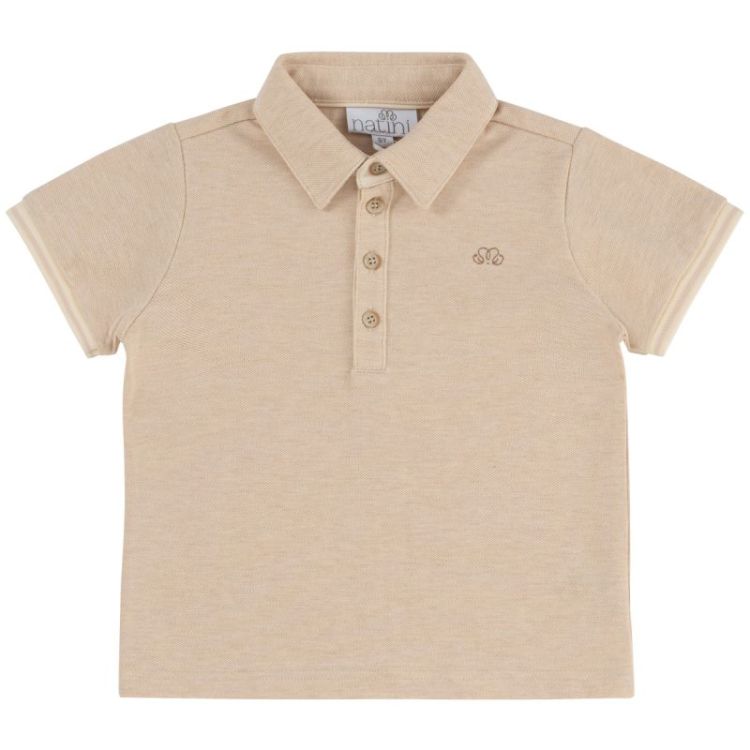 POLO MELANGE MAXIME BEIGE
