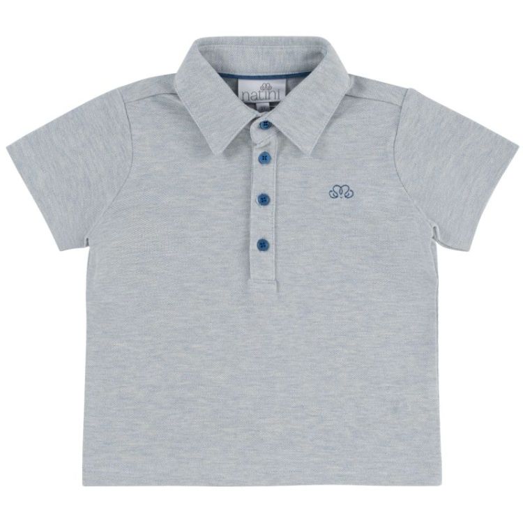 POLO MELANGE MAXIME LIGHT BLUE