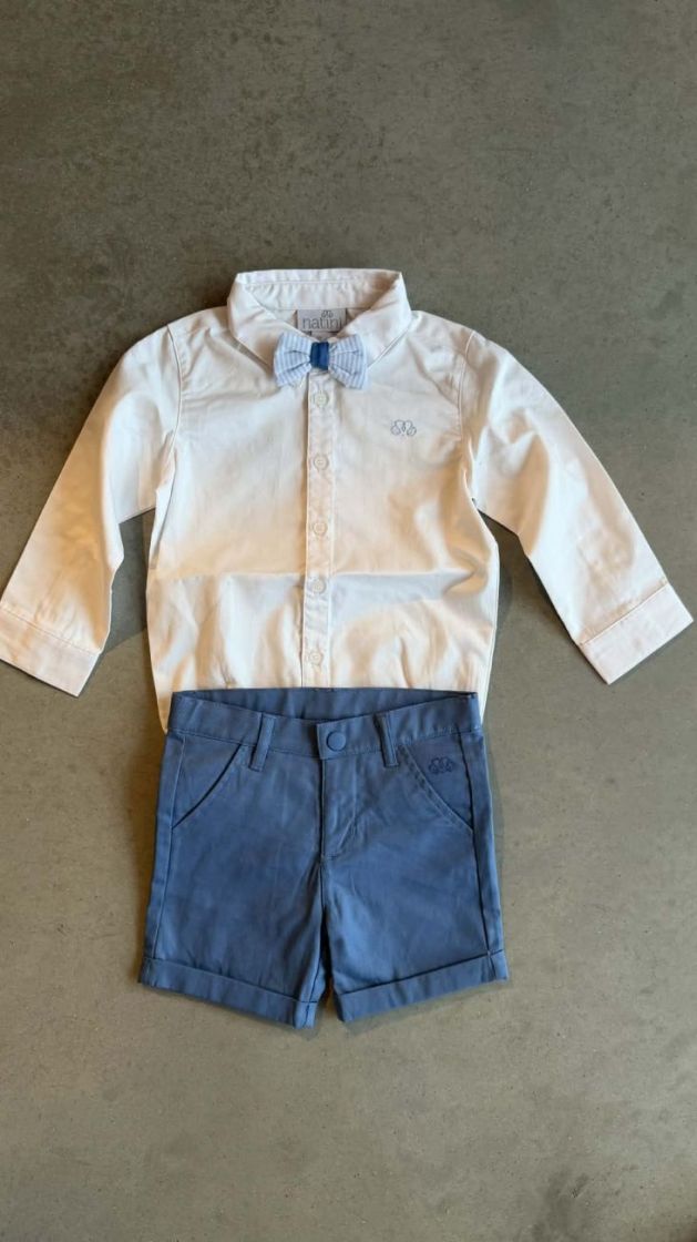 SHORT CHARLES JEANS BLUE
