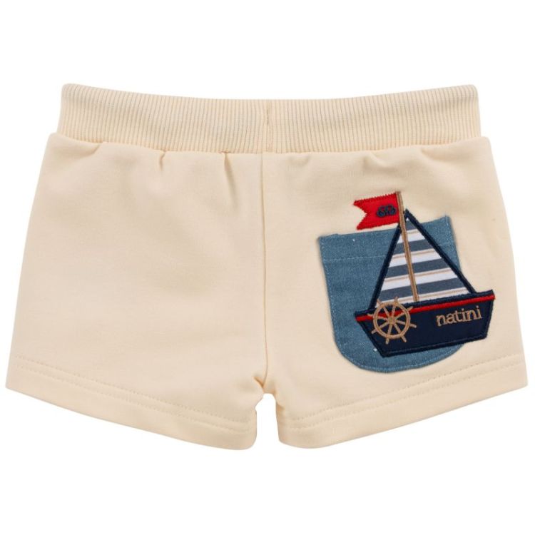SHORT JOGGER POCKET BOAT CREAM