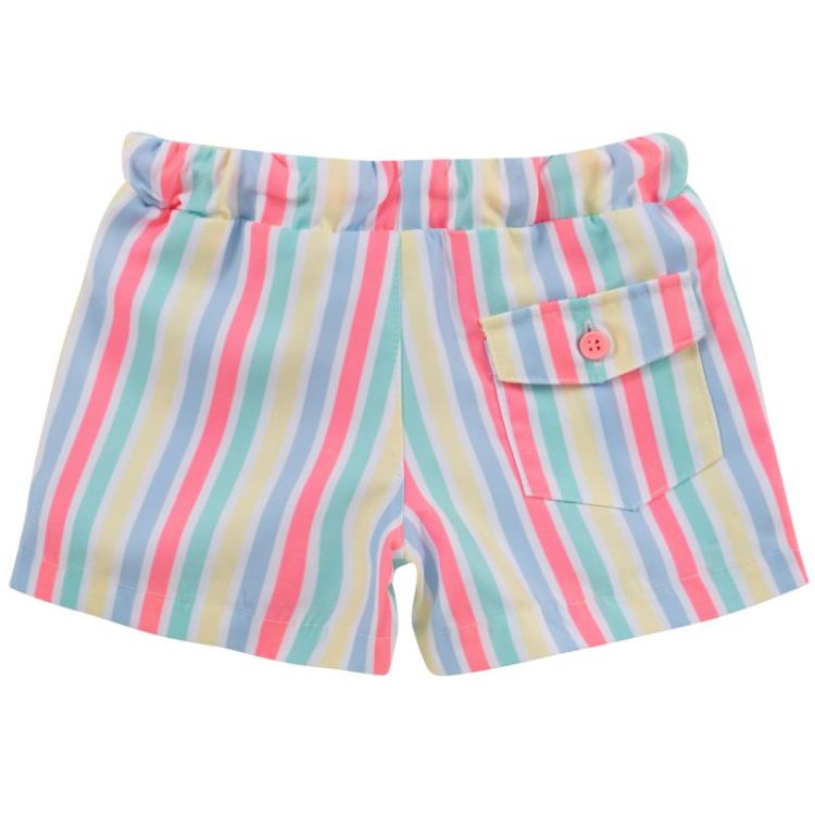 SWIM SHORT STRIPES MIX COLORS