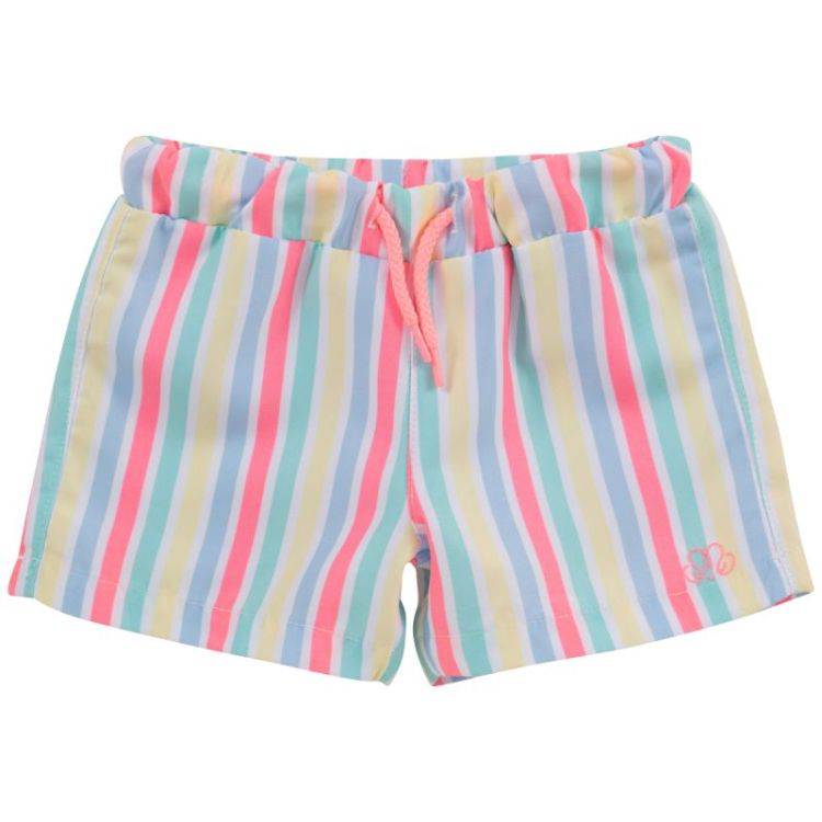 SWIM SHORT STRIPES MIX COLORS