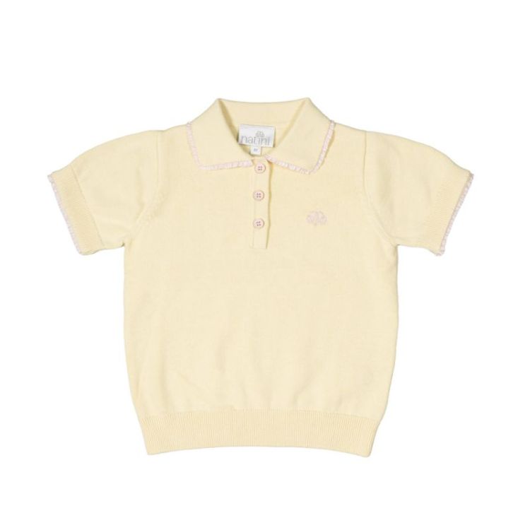 TOP TRICOT BRIA YELLOW-PINK