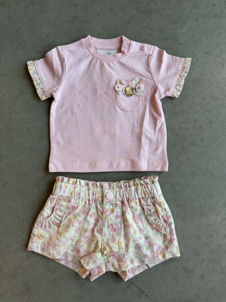 T-SHIRT FLO PINK