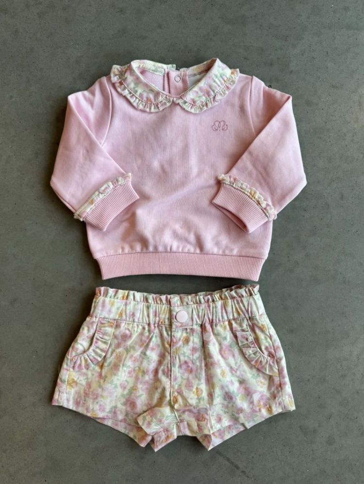 SHORTY FLO PINK