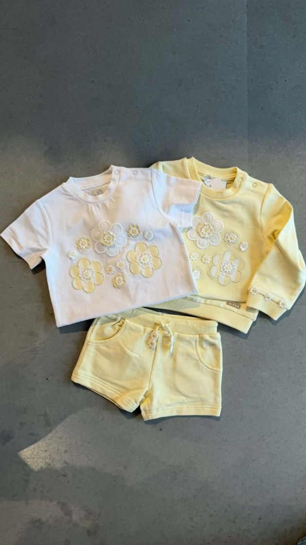SHORTY JOGGER JADE LIGHT YELLOW