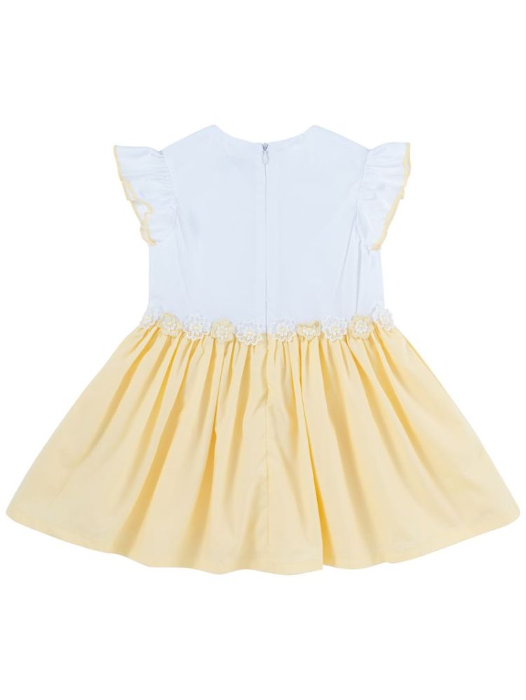DRESS JADE WHITE - YELLOW