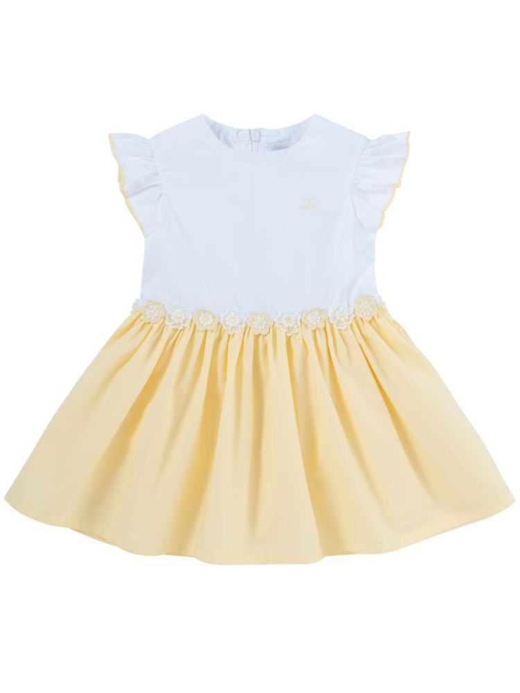 DRESS JADE WHITE - YELLOW