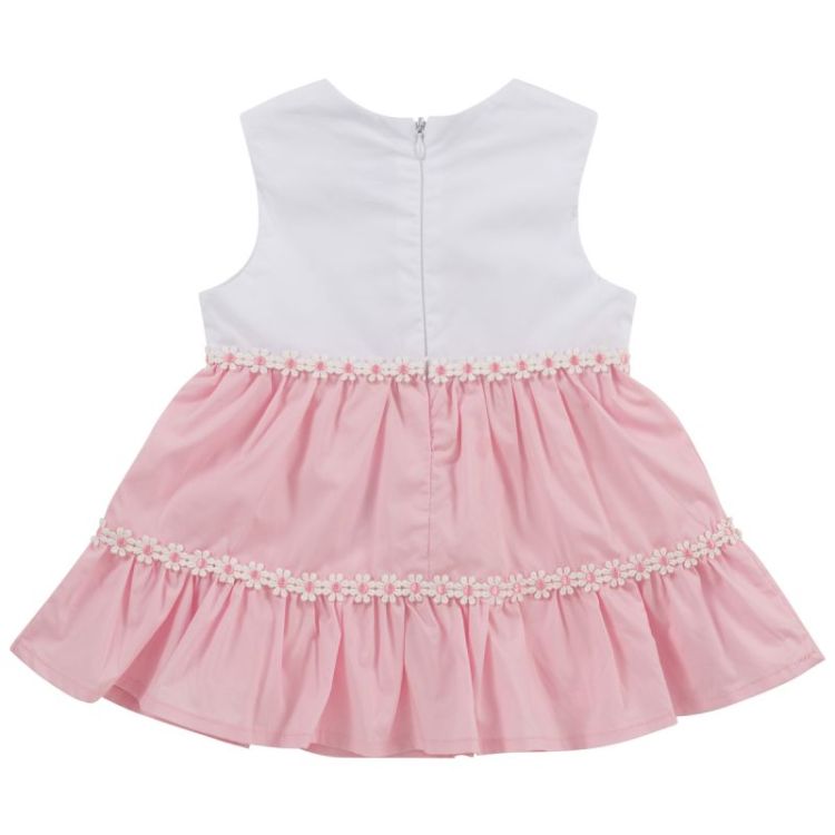 DRESS ROMANIE WHITE-PINK