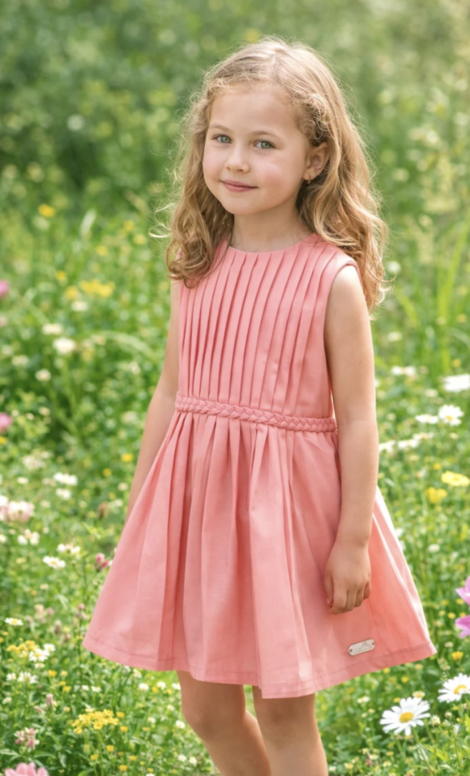 DRESS PEGGY CORAL