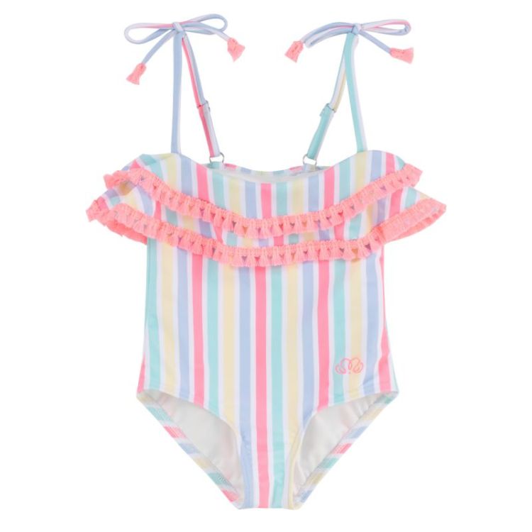 SWIMSUIT STRIPES MIX COLORS