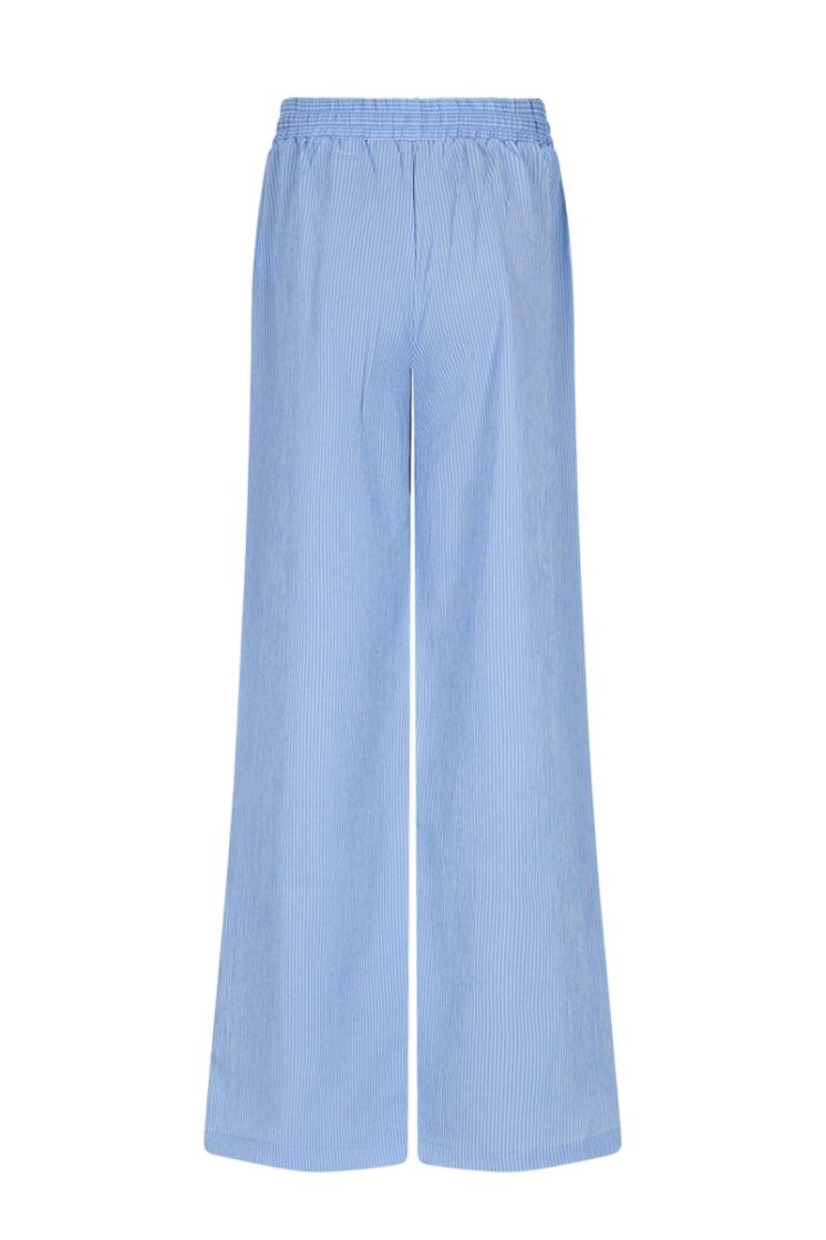 Susan Striped Pants Azure Blue
