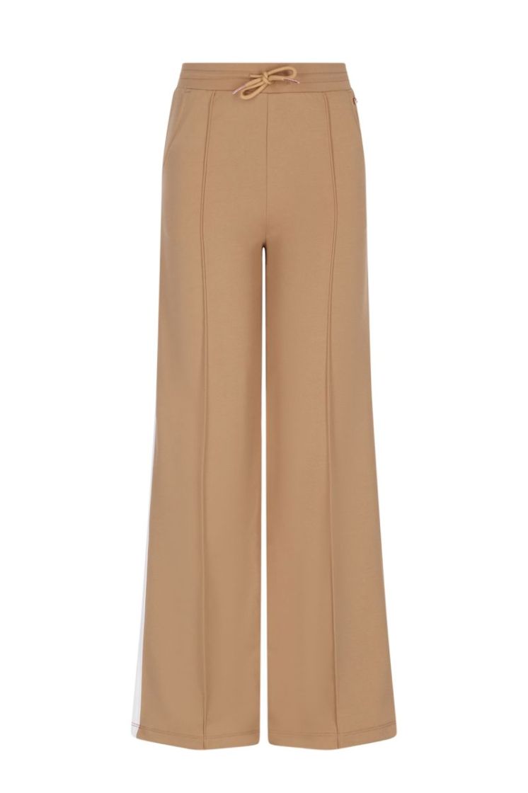 Sylvie Palazzo Pants Animal Brown