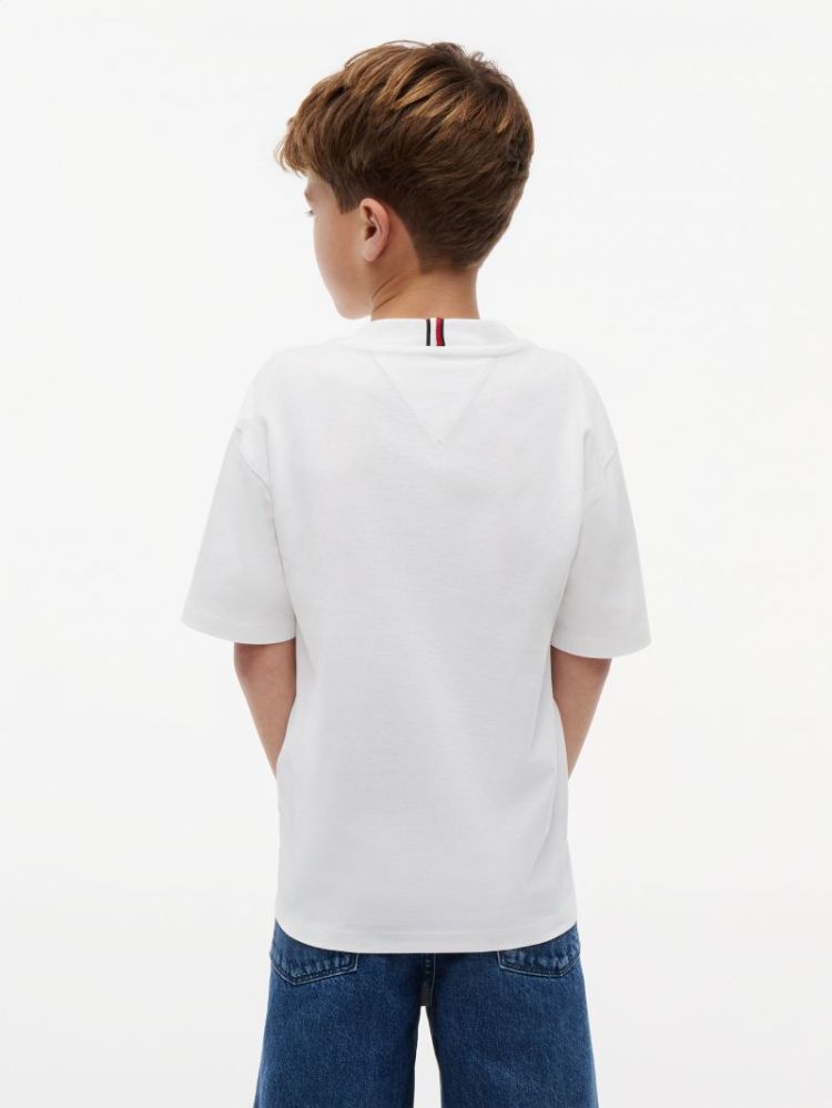 SEASONAL GRAPHIC T-SHIRT SS YBR White